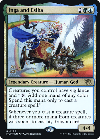 Inga and Esika [March of the Machine Prerelease Promos] - The Mythic Store | 24h Order Processing