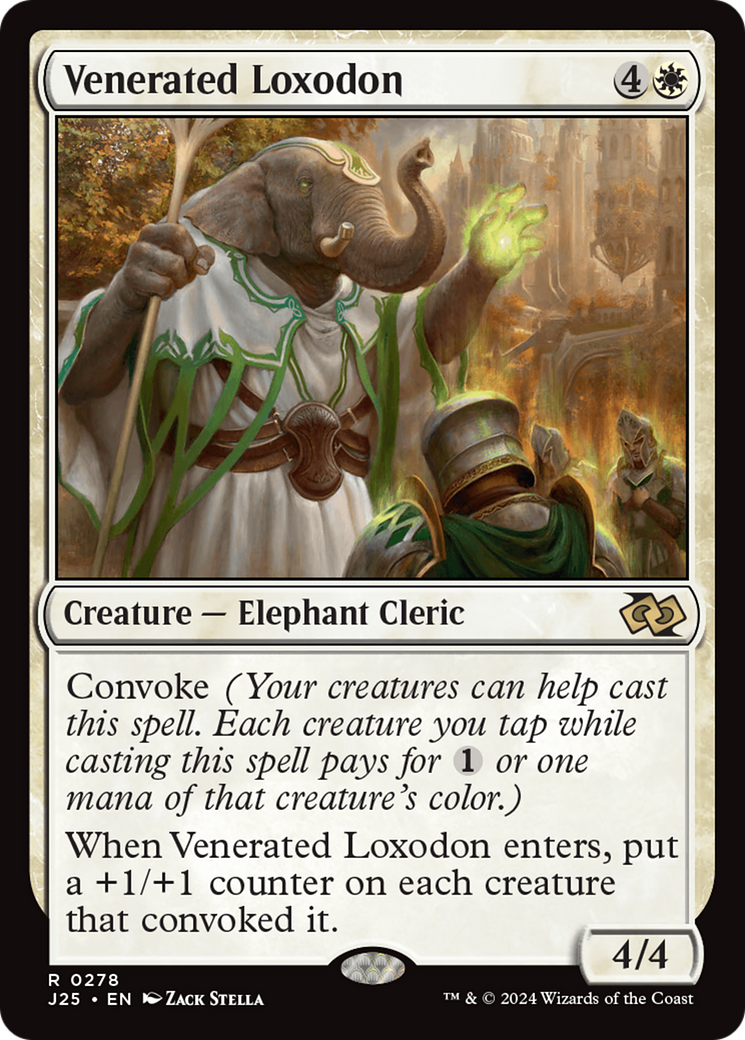 Venerated Loxodon [Foundations Jumpstart] - The Mythic Store | 24h Order Processing