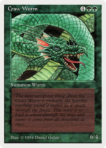 Craw Wurm [Summer Magic / Edgar] - The Mythic Store | 24h Order Processing