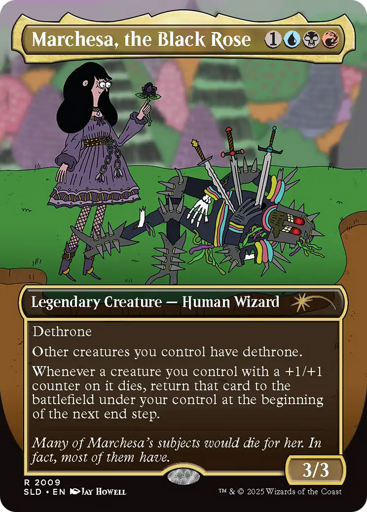 Marchesa, the Black Rose (Rainbow Foil) [Secret Lair Drop Series] - The Mythic Store | 24h Order Processing