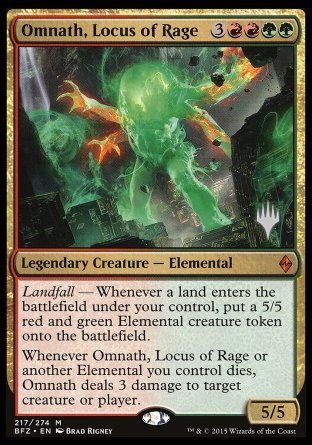 Omnath, Locus of Rage (Promo Pack) [Battle for Zendikar Promos] - The Mythic Store | 24h Order Processing