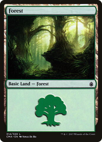 Forest (314) [Commander Anthology] - The Mythic Store | 24h Order Processing