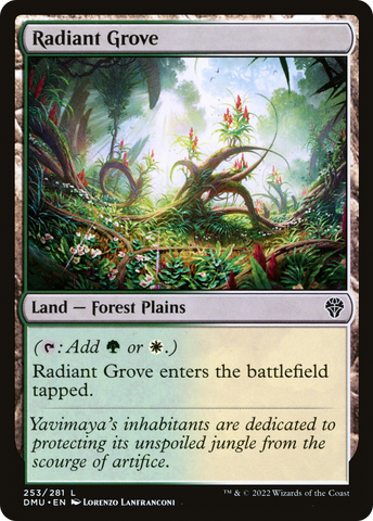 Radiant Grove [Dominaria United] - The Mythic Store | 24h Order Processing