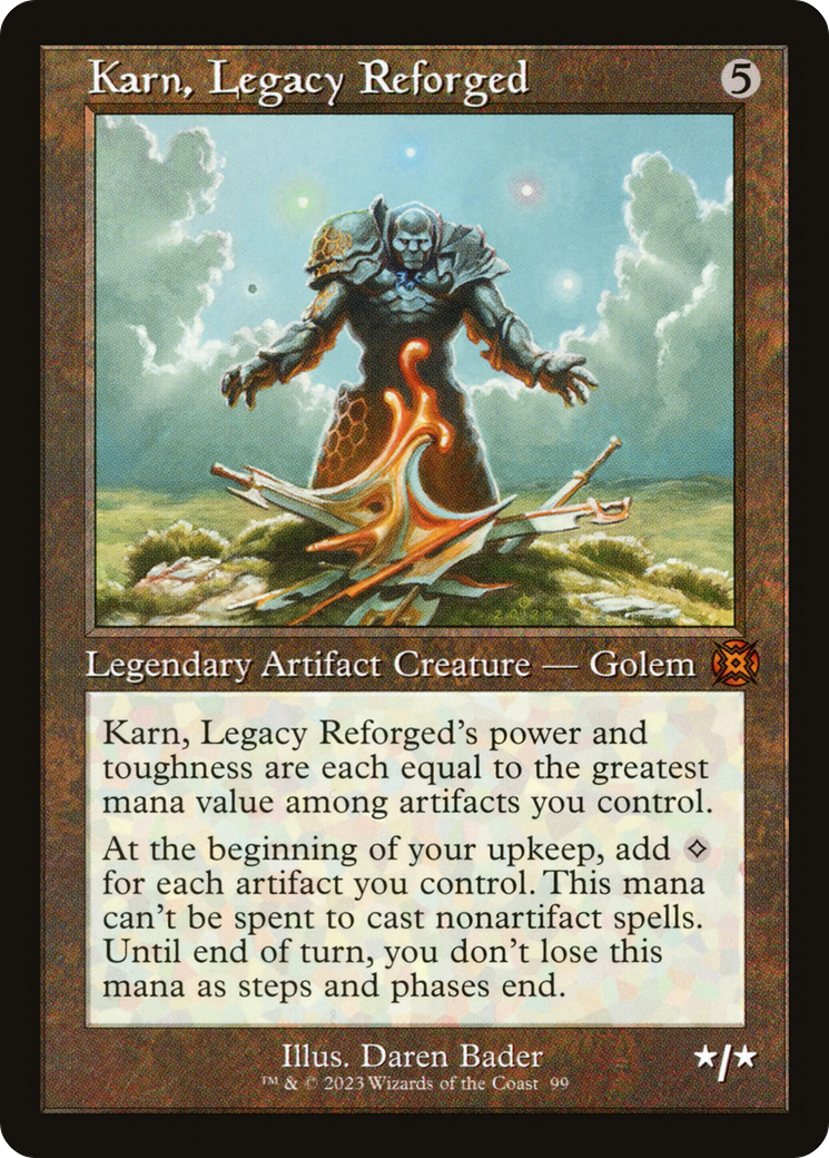 Karn, Legacy Reforged (Retro) [March of the Machine: The Aftermath] - The Mythic Store | 24h Order Processing