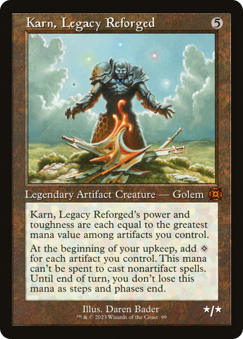 Karn, Legacy Reforged (Retro) [March of the Machine: The Aftermath] - The Mythic Store | 24h Order Processing