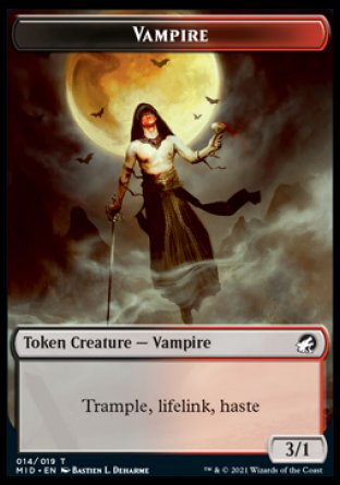 Vampire Token [Innistrad: Midnight Hunt Tokens] - The Mythic Store | 24h Order Processing
