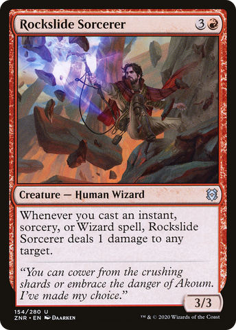 Rockslide Sorcerer [Zendikar Rising] - The Mythic Store | 24h Order Processing