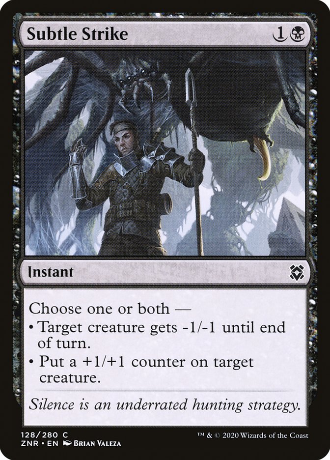 Subtle Strike [Zendikar Rising] - The Mythic Store | 24h Order Processing