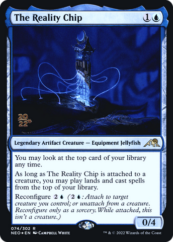 The Reality Chip [Kamigawa: Neon Dynasty Prerelease Promos] - The Mythic Store | 24h Order Processing