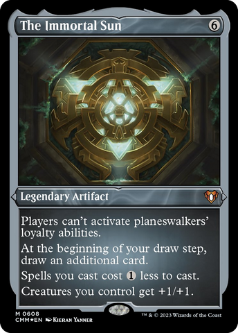 The Immortal Sun (Foil Etched) [Commander Masters] - The Mythic Store | 24h Order Processing