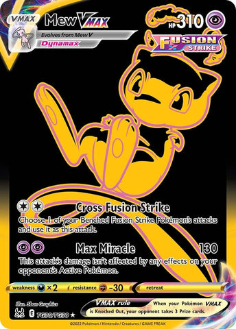 Mew VMAX (TG30/TG30) [Sword & Shield: Lost Origin] - The Mythic Store | 24h Order Processing