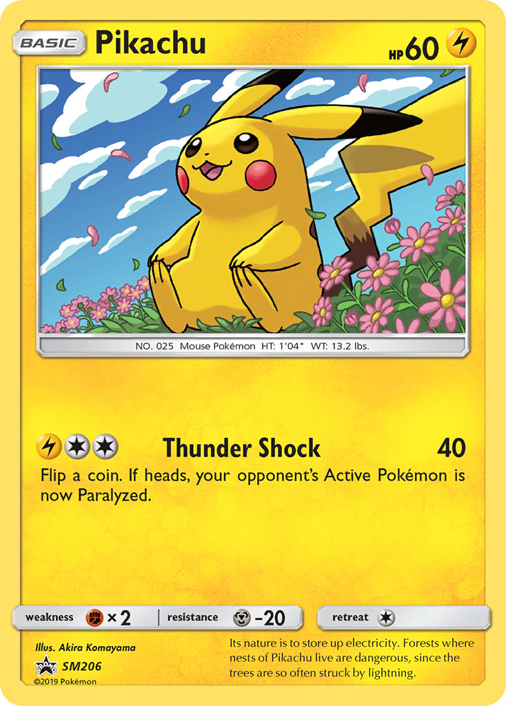 Pikachu (SM206) [Sun & Moon: Black Star Promos] - The Mythic Store | 24h Order Processing