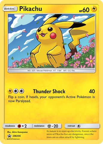 Pikachu (SM206) [Sun & Moon: Black Star Promos] - The Mythic Store | 24h Order Processing