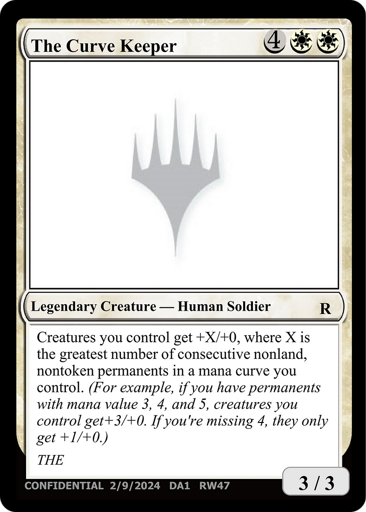 The Curve Keeper [Unknown Event] - The Mythic Store | 24h Order Processing