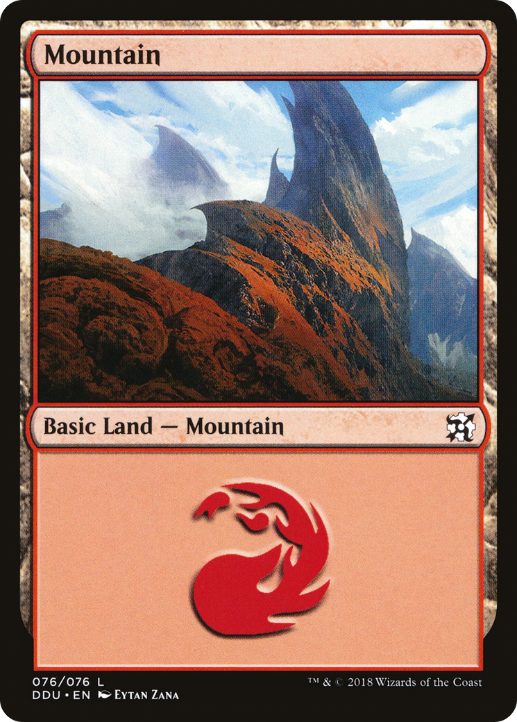 Mountain (76) [Duel Decks: Elves vs. Inventors] - The Mythic Store | 24h Order Processing