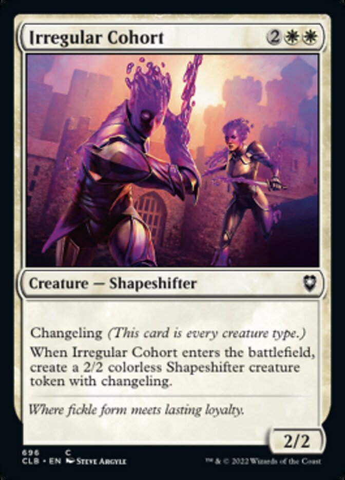 Irregular Cohort [Commander Legends: Battle for Baldur's Gate] - The Mythic Store | 24h Order Processing