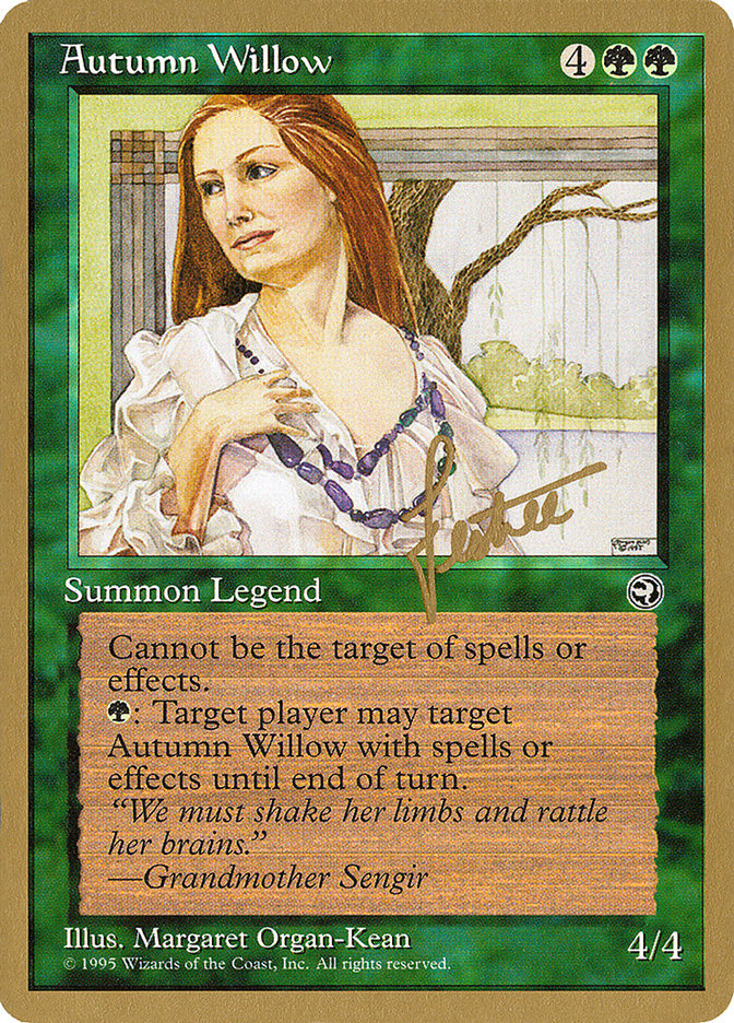 Autumn Willow (Bertrand Lestree) [Pro Tour Collector Set] - The Mythic Store | 24h Order Processing
