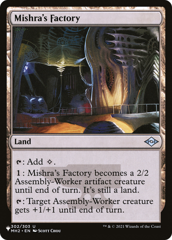 Mishra's Factory [The List] - The Mythic Store | 24h Order Processing