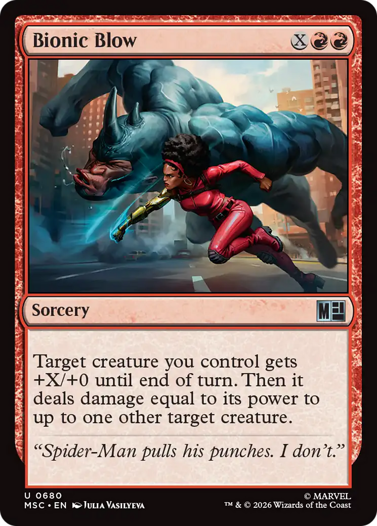 Bionic Blow [Marvel Super Heroes Commander] - The Mythic Store | 24h Order Processing