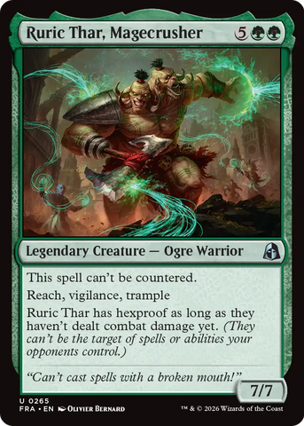 Ruric Thar, Magecrusher [Reality Fracture] - The Mythic Store | 24h Order Processing