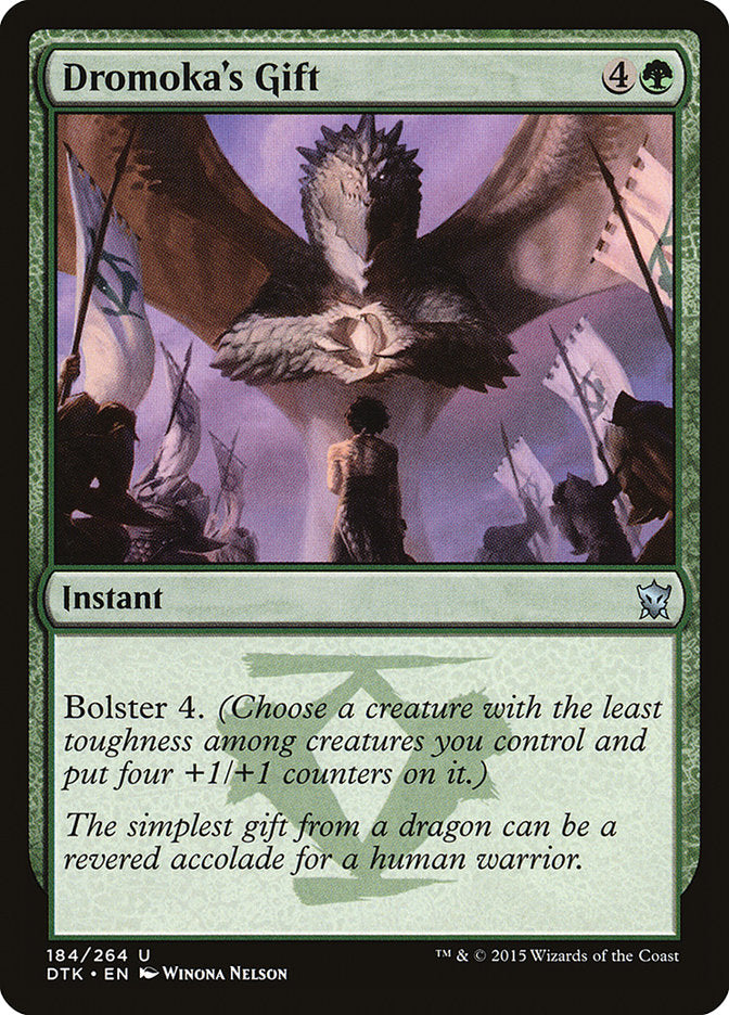 Dromoka's Gift [Dragons of Tarkir] - The Mythic Store | 24h Order Processing
