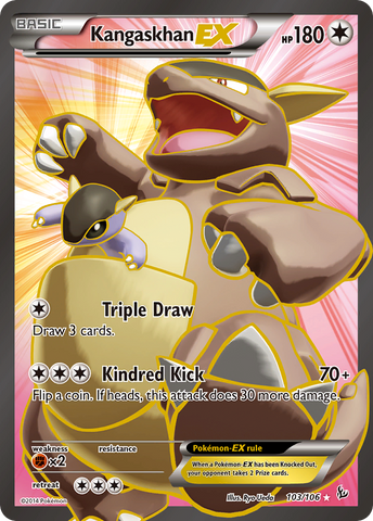 Kangaskhan EX (103/106) [XY: Flashfire] - The Mythic Store | 24h Order Processing