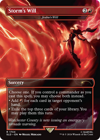 Storm's Will - Jeska's Will [Secret Lair Drop Series] - The Mythic Store | 24h Order Processing