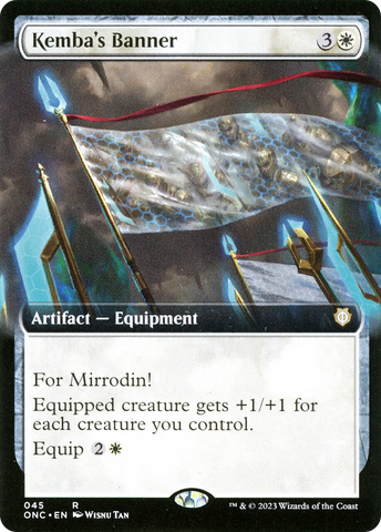 Kemba's Banner (Extended Art) [Phyrexia: All Will Be One Commander] - The Mythic Store | 24h Order Processing