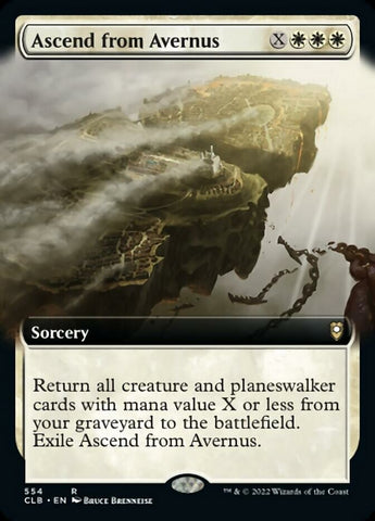 Ascend from Avernus (Extended Art) [Commander Legends: Battle for Baldur's Gate] - The Mythic Store | 24h Order Processing