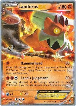 Landorus EX (89/149) (The Flying Hammer - Rowan Stavenow) [World Championships 2015] - The Mythic Store | 24h Order Processing