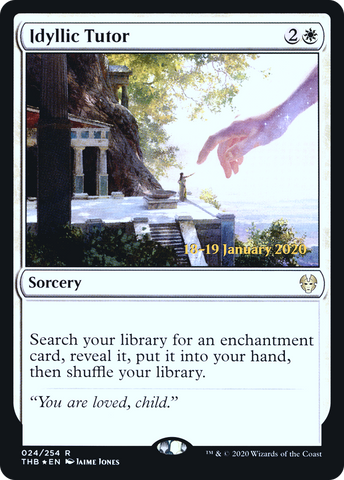 Idyllic Tutor [Theros Beyond Death Prerelease Promos] - The Mythic Store | 24h Order Processing