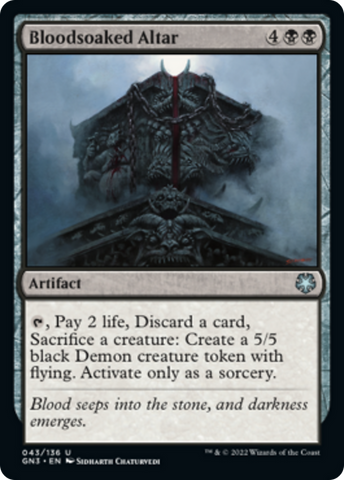 Bloodsoaked Altar [Game Night: Free-for-All] - The Mythic Store | 24h Order Processing