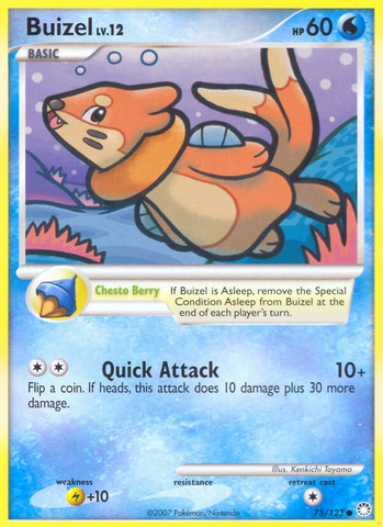 Buizel (75/123) [Diamond & Pearl: Mysterious Treasures] - The Mythic Store | 24h Order Processing
