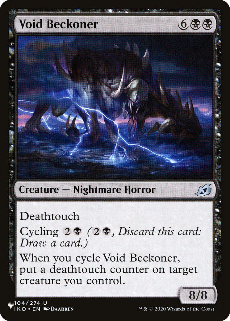 Void Beckoner [The List Reprints] - The Mythic Store | 24h Order Processing