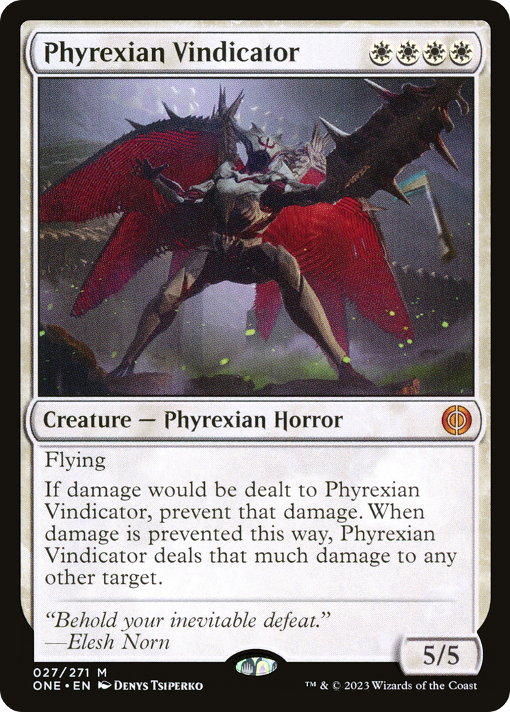 Phyrexian Vindicator [Phyrexia: All Will Be One] - The Mythic Store | 24h Order Processing