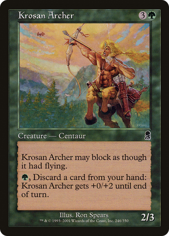 Krosan Archer [Odyssey] - The Mythic Store | 24h Order Processing