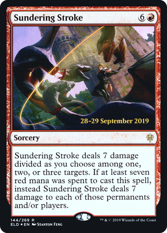 Sundering Stroke [Throne of Eldraine Prerelease Promos] - The Mythic Store | 24h Order Processing