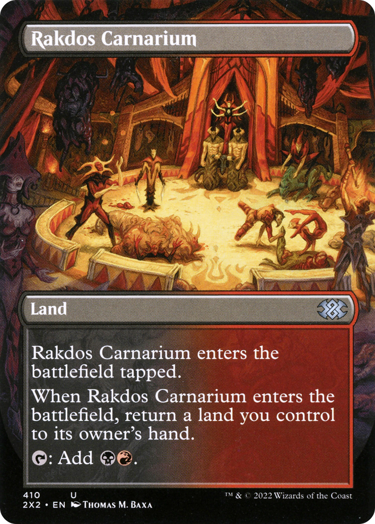 Rakdos Carnarium (Borderless Alternate Art) [Double Masters 2022] - The Mythic Store | 24h Order Processing