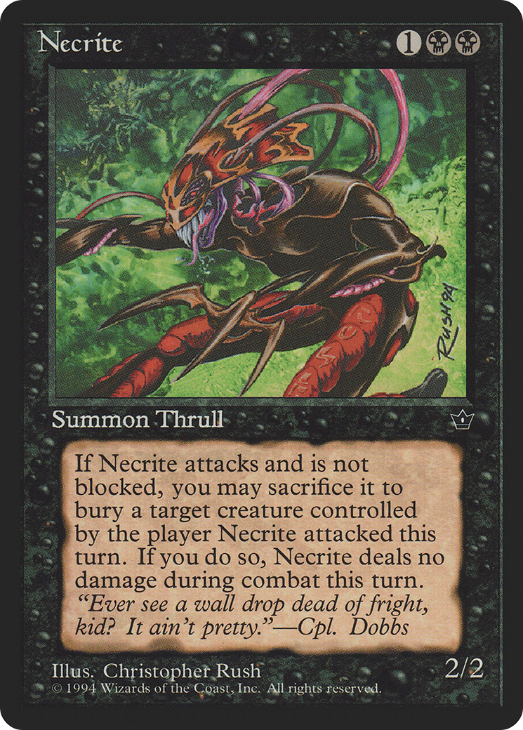 Necrite (Christopher Rush) [Fallen Empires] - The Mythic Store | 24h Order Processing