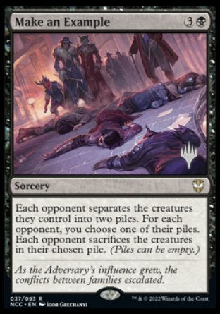 Make an Example (Promo Pack) [Streets of New Capenna Commander Promos] - The Mythic Store | 24h Order Processing