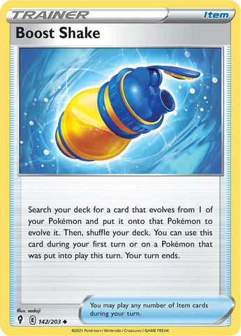 Boost Shake (142/203) [Sword & Shield: Evolving Skies] - The Mythic Store | 24h Order Processing