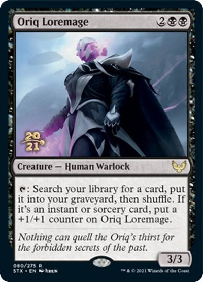 Oriq Loremage [Strixhaven: School of Mages Prerelease Promos] - The Mythic Store | 24h Order Processing