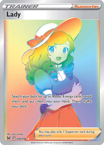 Lady (208/196) [Sword & Shield: Lost Origin] - The Mythic Store | 24h Order Processing