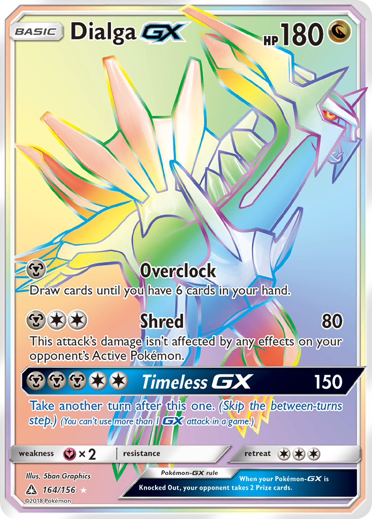 Dialga GX (164/156) [Sun & Moon: Ultra Prism] - The Mythic Store | 24h Order Processing