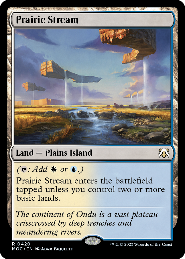 Prairie Stream [March of the Machine Commander] - The Mythic Store | 24h Order Processing