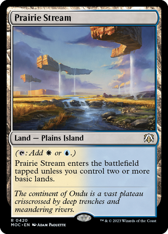 Prairie Stream [March of the Machine Commander] - The Mythic Store | 24h Order Processing