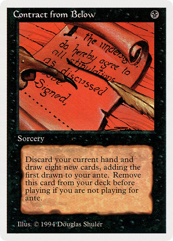 Contract from Below [Summer Magic / Edgar] - The Mythic Store | 24h Order Processing