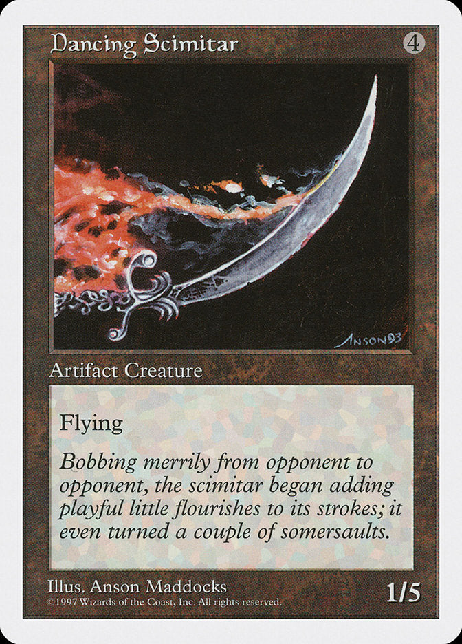 Dancing Scimitar [Fifth Edition] - The Mythic Store | 24h Order Processing