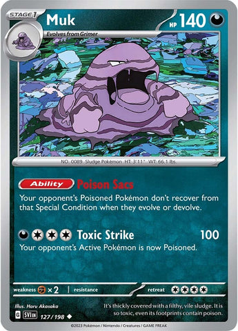 Muk (127/198) [Scarlet & Violet: Base Set] - The Mythic Store | 24h Order Processing