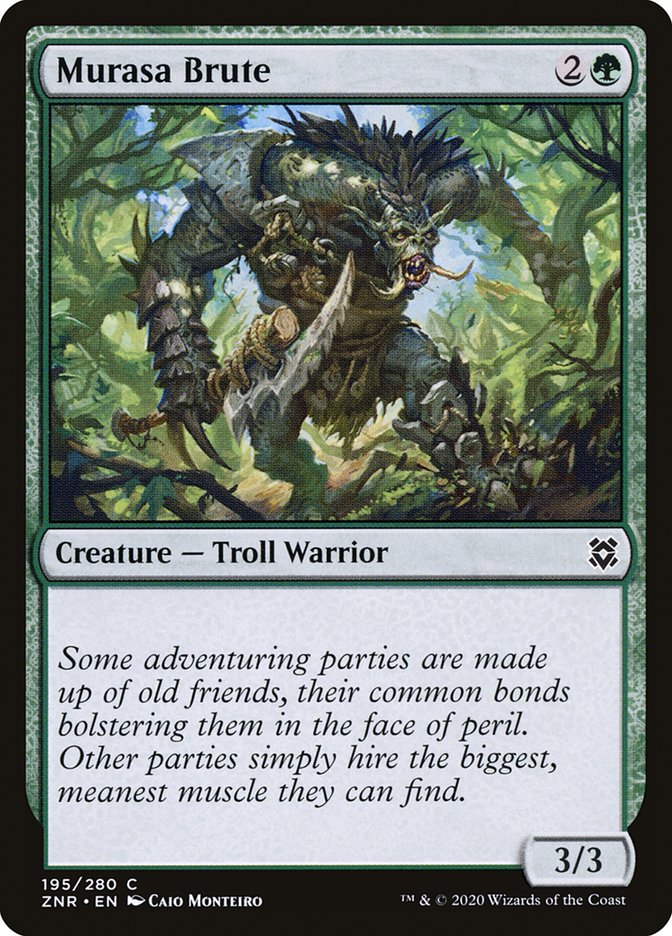 Murasa Brute [Zendikar Rising] - The Mythic Store | 24h Order Processing